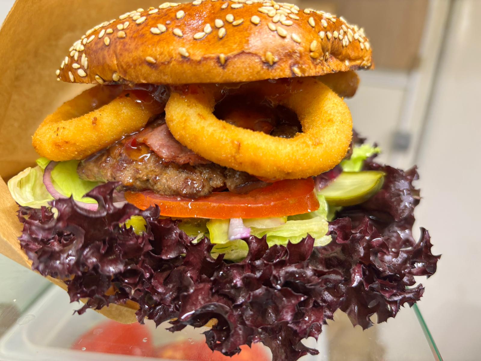 Burger Bekon Rings Pixiburger