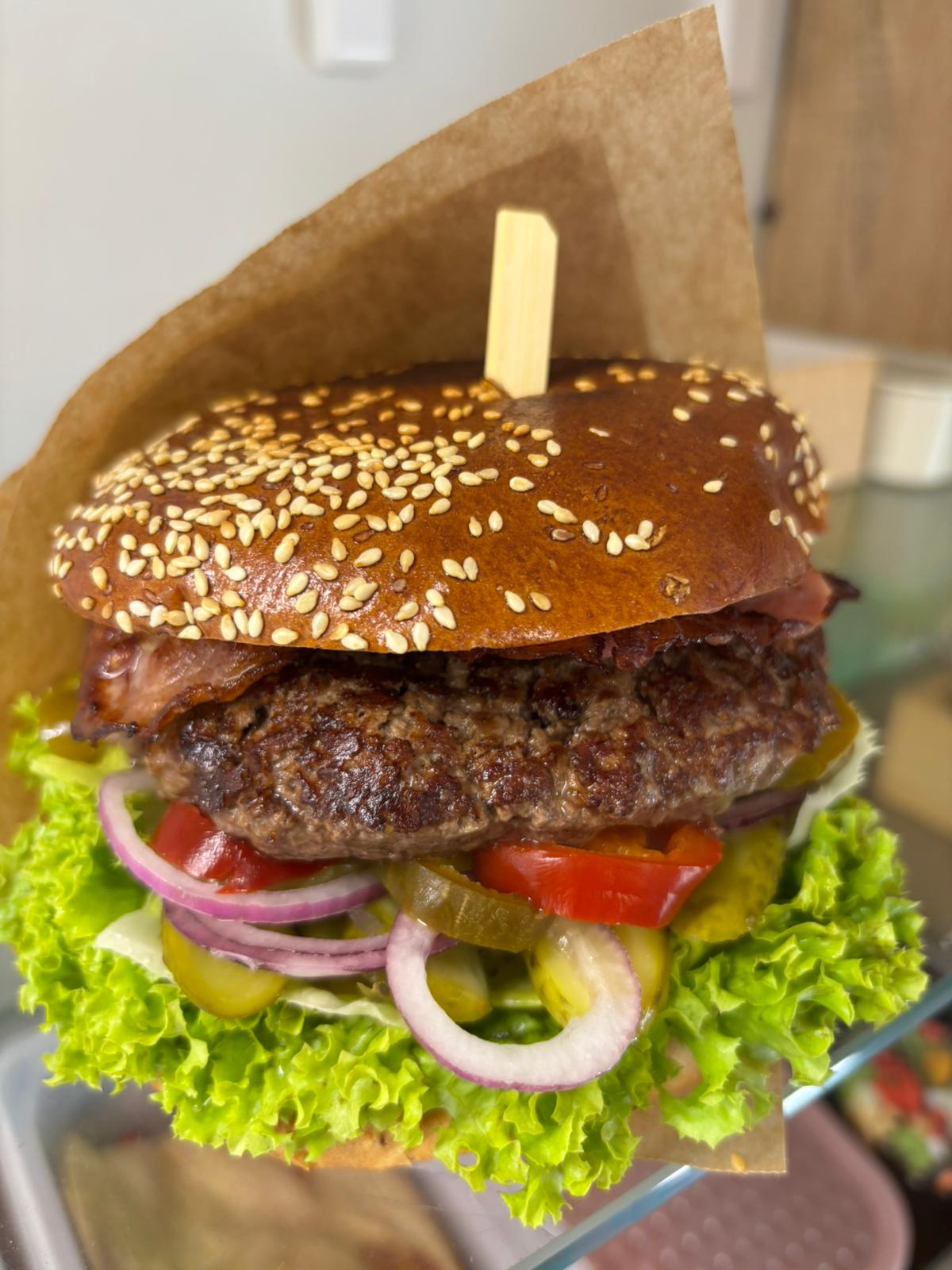 Burger Ostry Pixiburger